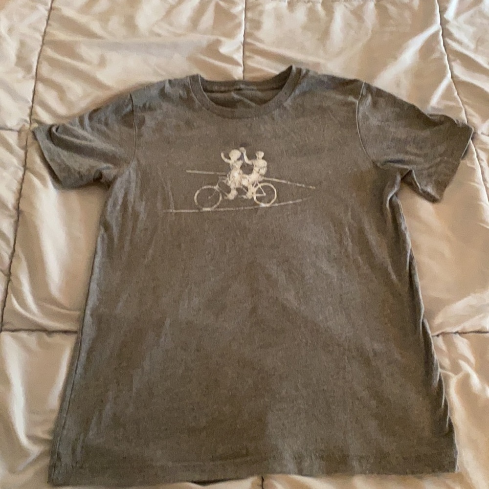 Cute bike graphic t shirt
